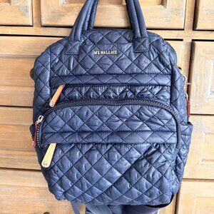 MZ Wallace Small Utility Backpack - Dawn (Navy)